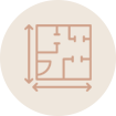 Icon of a floor plan